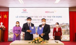 Hodeco Và Hd Bank Vũng Tàu Công Bố Hợp Tác Tài Trợ Tín Dụng Dự Án Khu Nhà Ở Tây 3/2